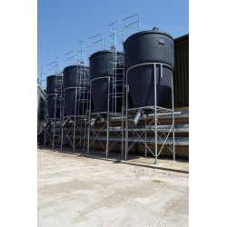 9,70 m³ Futtersilo mit großem Fassungsvermögen  : p1134517