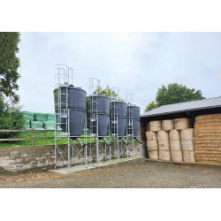9,70 m³ Futtersilo mit großem Fassungsvermögen  : p1134517