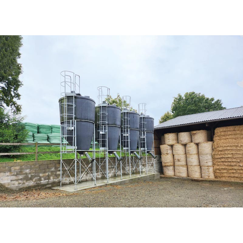 9,70 m³ Futtersilo mit großem Fassungsvermögen  : p1134517