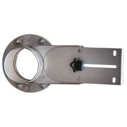 Ø 100 mm Auslaufschieber aus Edelstahl  : p1134901
