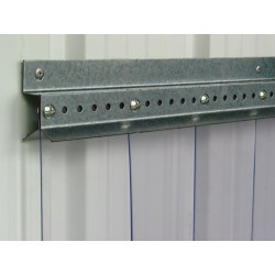 Befestigungsstange für PVC-Streifenvorhänge : p1141707