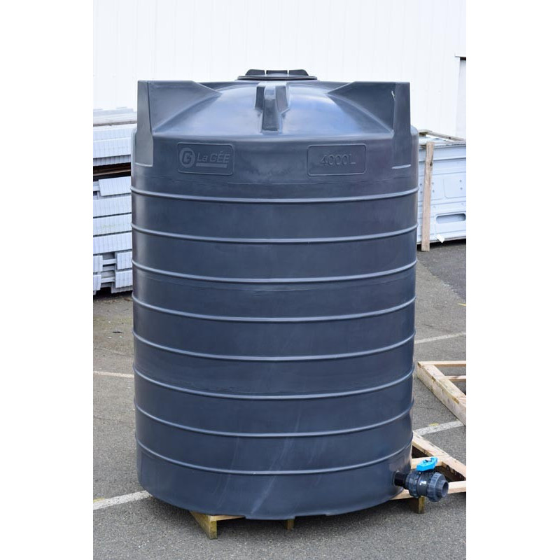 4000 L. - Ø 1,60 m Senkrechter Oberirdischer Lagertank : p1160316