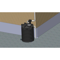 „LA GÉE Maxi Filter“ zur Rückgewinnung von Regenrinnenwasser für Wasser Lagertanks : p1160801