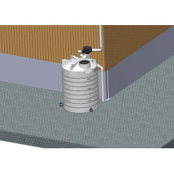 „LA GÉE Maxi Filter“ zur Rückgewinnung von Regenrinnenwasser für Wasser Lagertanks : p1160801
