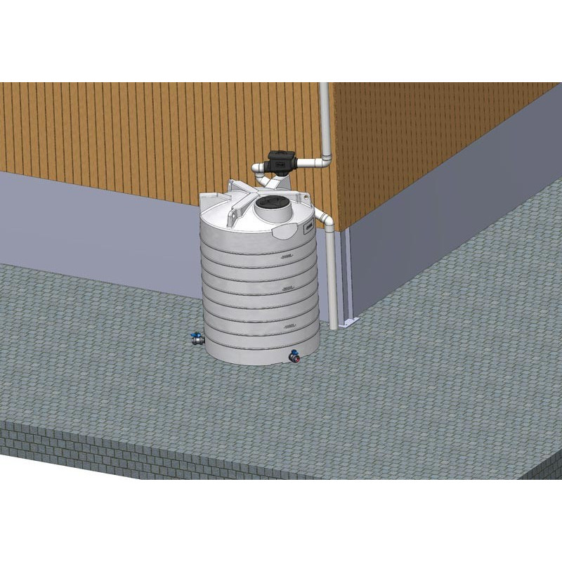 „LA GÉE Maxi Filter“ zur Rückgewinnung von Regenrinnenwasser für Wasser Lagertanks : p1160801