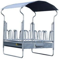 RTF Weideraufe aus Metall mit Palisadengitter : p1213739