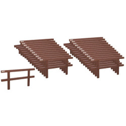 Set Gitter für Ø 15 m Longierzirkel aus Kunststoff  : p1216911