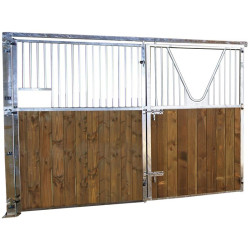 3 m öffnende Fassade mit Gitter mit Schwanenhalsgitter-Flügeltür : p1240701